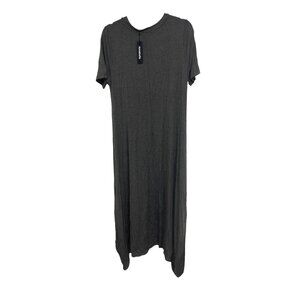 Annabelle Short Sleeve Hi-Lo Maxi Tunic